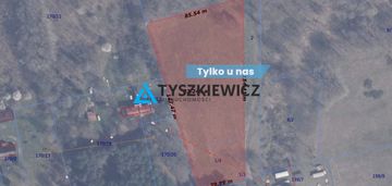 Nieruchomość z 2 stron otoczona lasem