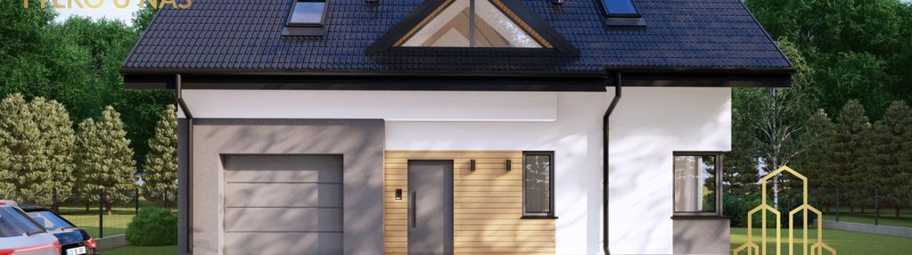 Nowoczesny dom z garażem | działka 1500 m² | gniła