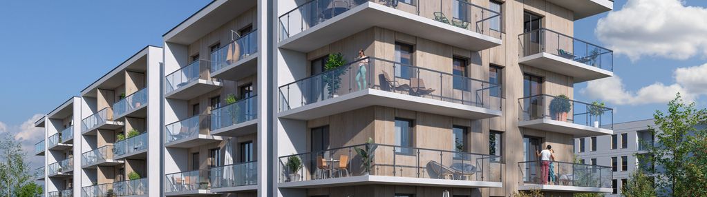 Narożny balkon 3 pokoje