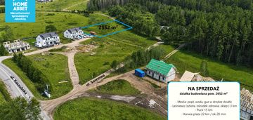Działka z pozwoleniem na budowę | 2652 m²