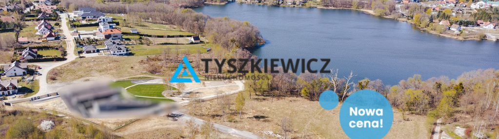 Duża działka z widokiem na jezioro blisko gdańska