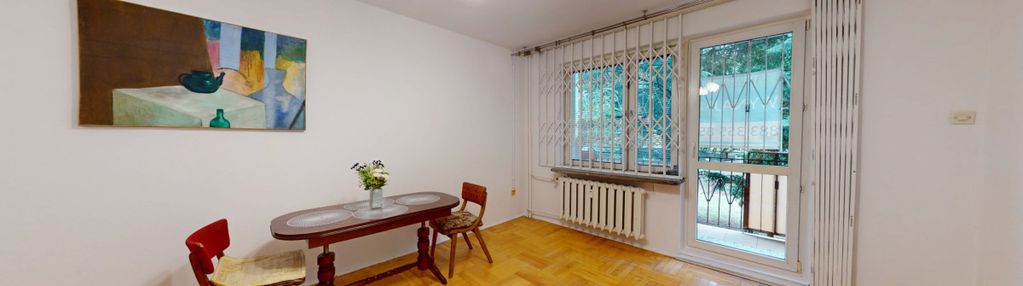 Most siekierkowski i 2 oddzielne pokoje i balkon