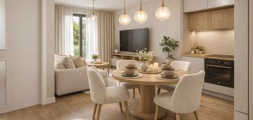 3-pokojowe mieszkanie z ogrodem | 56 m² | segment