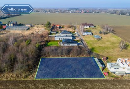 Działka pod zabudowę jednorodzinną północ 1551m2