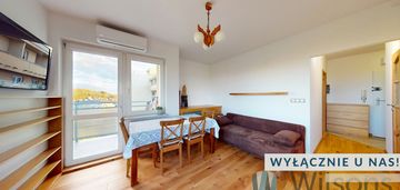 Przy parku - 2 pokoje, balkon, garaż