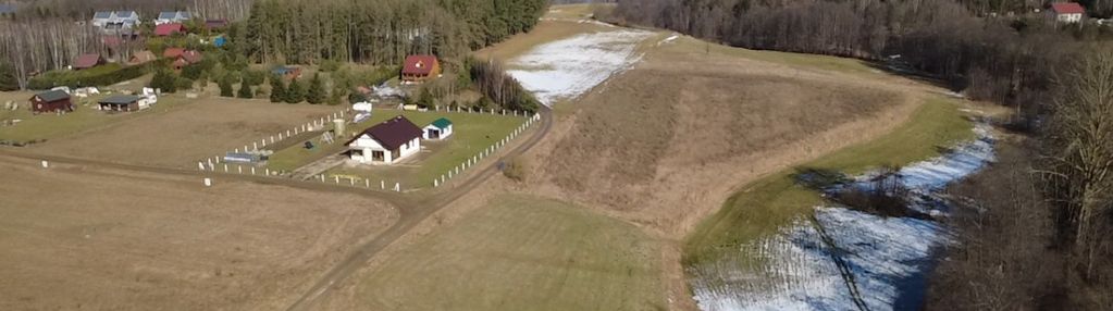 Działka na kaszubach z widokiem na jezioro