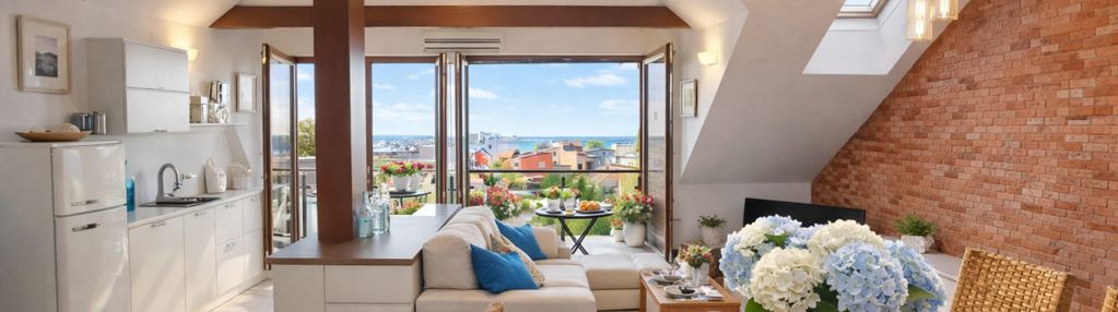 Apartament z widokiem na morze