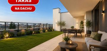 Apartament 2-poziomowy z tarasem na dachu!