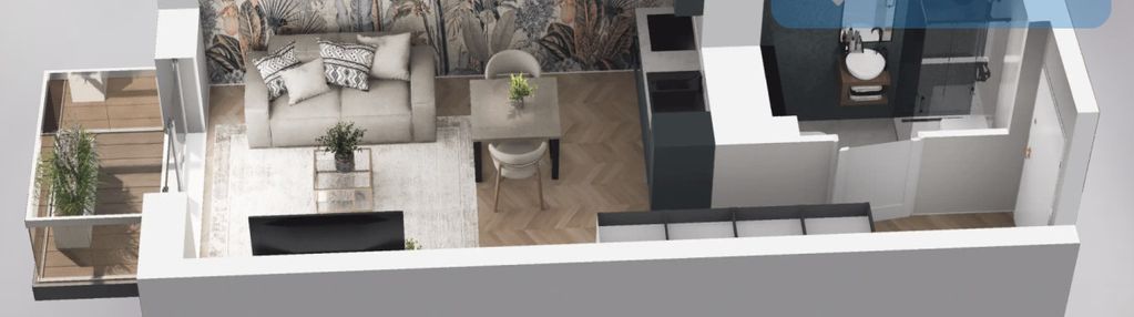 Hit idealna pod najem kawalerka | 26,1 m² | balkon