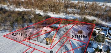 Działka budowlana 2114 m2 z widokiem na wisłę!