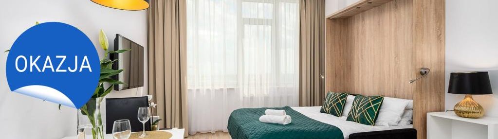 Apartament inwestycyjny wykończony, wyposażony