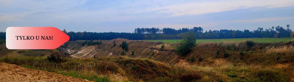 Tylko u nas! kopalnia piasku - możliwość rekultyw.