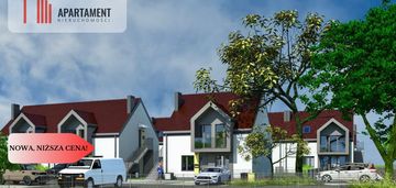 3 pokojowe z tarasem i ogrodem