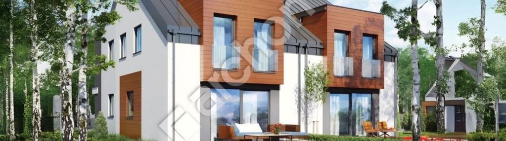 Nowoczesny bliźniak w stanie deweloperskim-banino!