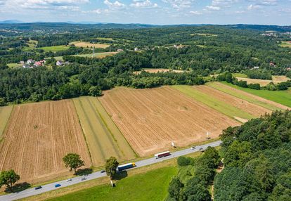 Działka inwestycyjna pod wz okocim
