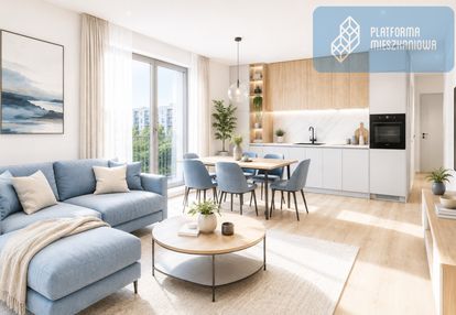 Promocja. przestronne 63 m² z dużym balkonem.