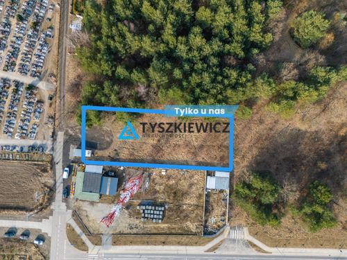 Działka budowlana 1543 m² | człuchów