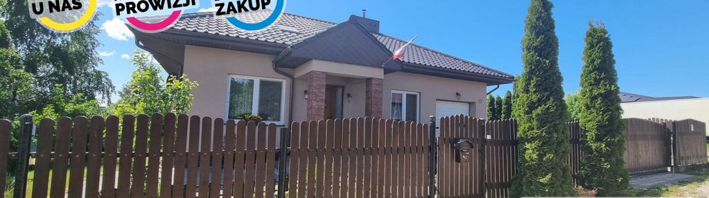 Parterowy dom w spokojnej kaszubskiej miejscowości