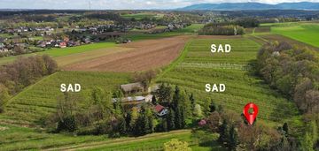 Teren inwestycyjny z gospodarstwem sadowniczym!