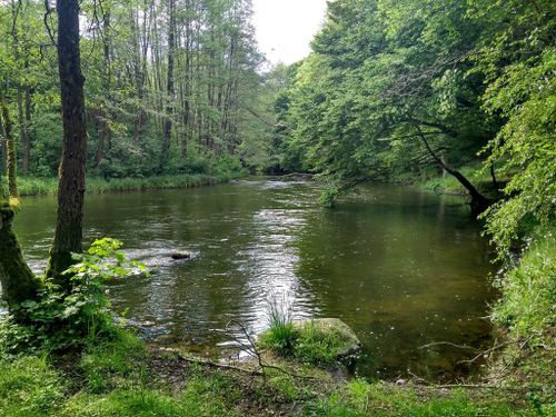Działka budowlana nad drawą