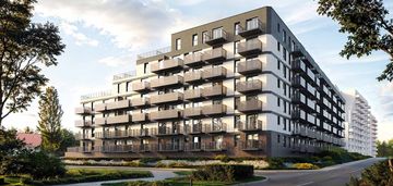 Apartament inwestycyjny, 2 pokoje z balkonem