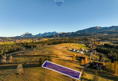 Działka na sprzedaż wraz z budynkiem - zakopane