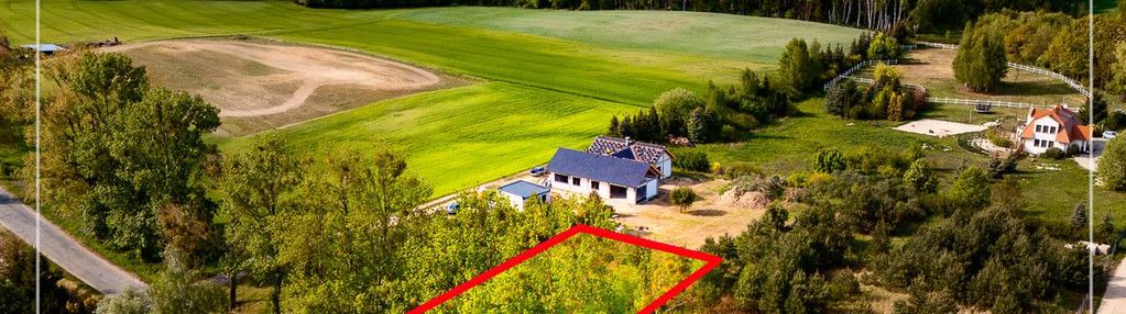 Mieściska – media, 1323m², mpzp, pod lasem