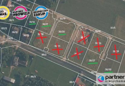Działki bud. z mpzp 20 km od gdańska/ tokary
