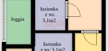 2 kawalerki z aneksami kuchennymi i łazienkami