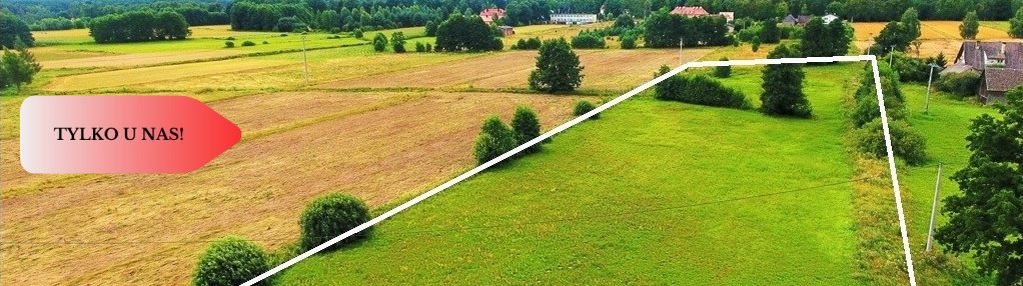 Tylko u nas! działka w borach tucholskich! zalew ż