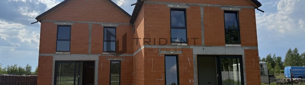 Nowe domy w zabudowie bliźniaczej - łubna