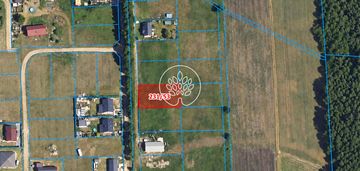 Działka budowlana 1118 m² – kruszyn krajeński