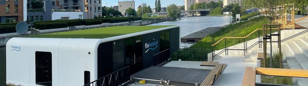 Na sprzedaż nowoczesny dom na wodzie w gdańsku