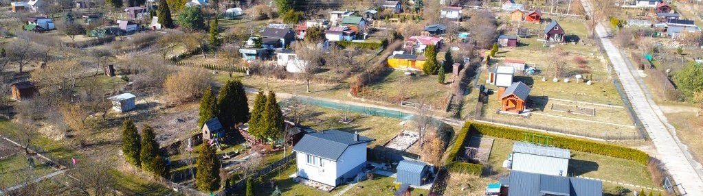 Działka rod z domem całorocznym, leśniówka