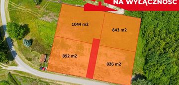 Działka budowlana 9 arów – pogórska wola