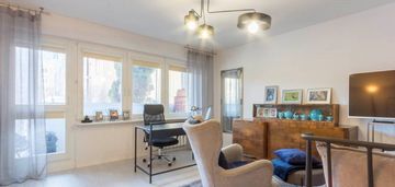 2 oddzielne pokoje * balkon z ogródkiem * centrum