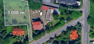 Działka 1305m2, milanówek