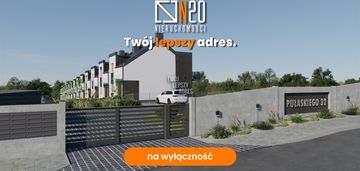 Nowe - 4 pok. mieszkania 67 m2, balkon, parking!