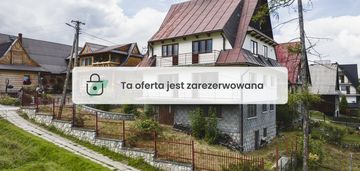 Inwestycyjna willa z widokiem przy stoku podhale