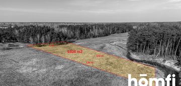 Działka budowlana z bezpośrednim dostępem do rzeki