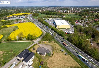 Działka komercyjna przy drodze krajowej e75