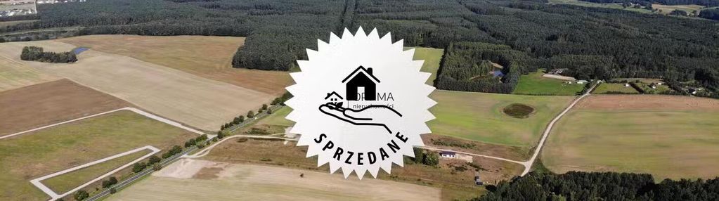 Okazja! 1215m2 w ząbrowie - 8km od kołobrzegu z wz