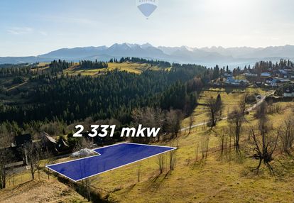 Widokowa działka rzepiska