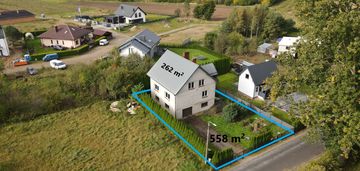 Dom do remontu z poddaszem87 m².gowino,działka 558