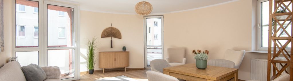3 pokoje po remoncie z balkonem| 62,40 m² | poznań