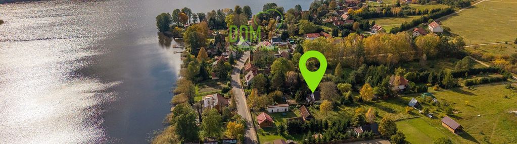 Dom w drugiej linii od jeziora omulew