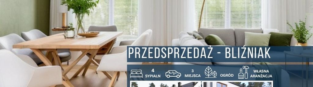 Przedsprzedaż! bliźniak w spokojnej okolicy (m14)
