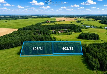 Dwie działki po 3000 m² jakubowo, gm. dąbrówno