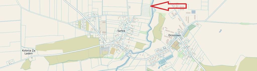 Działka rolna z dopuszczeniem lokalizacji siedliska dla rolnika