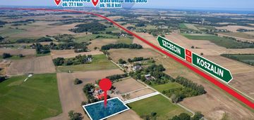 Wolnostojący dom na działce o pow. 5.543 m2-komory